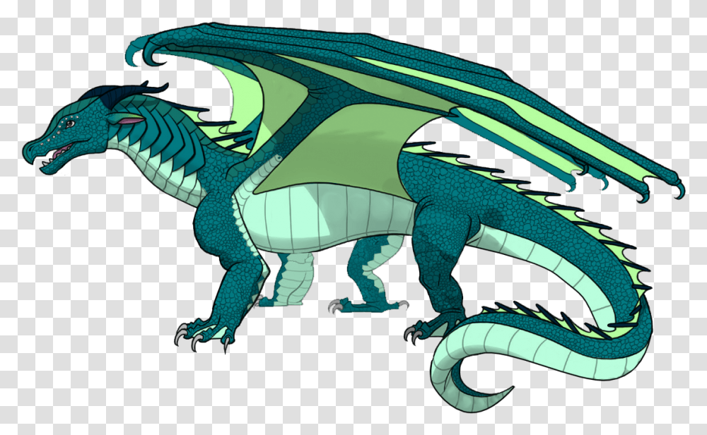 Green Fire Wings Of Fire Prince Albatross, Dragon, Dinosaur, Reptile, Animal Transparent Png