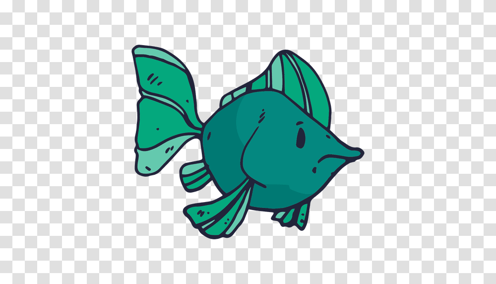 Green Fish Cartoon, Animal, Sea Life, Water, Aquatic Transparent Png
