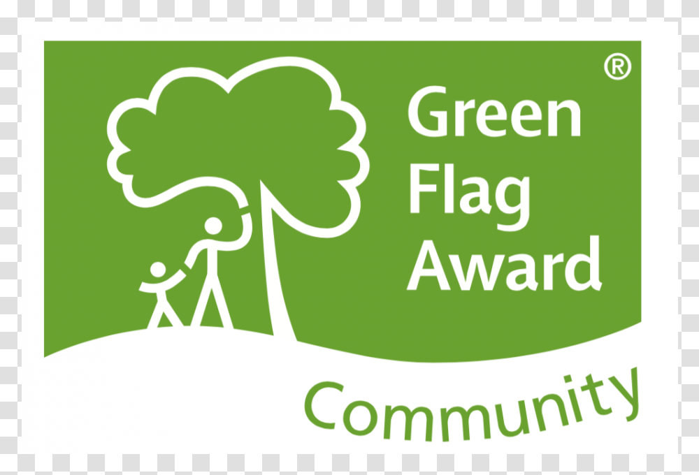 Green Flag Community Award, Logo, Label Transparent Png