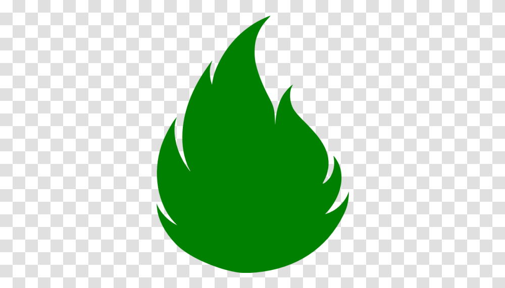 Green Flame 2 Icon Fire Icon Red, Plant, Symbol, Logo, Tree Transparent Png