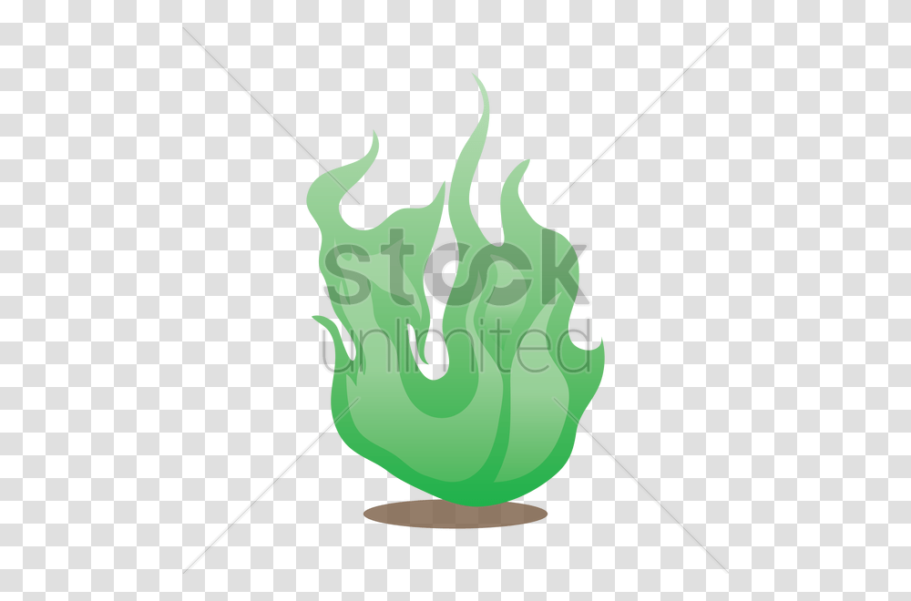 Green Flame Vector Image, Bow, Animal, Plant, Mammal Transparent Png