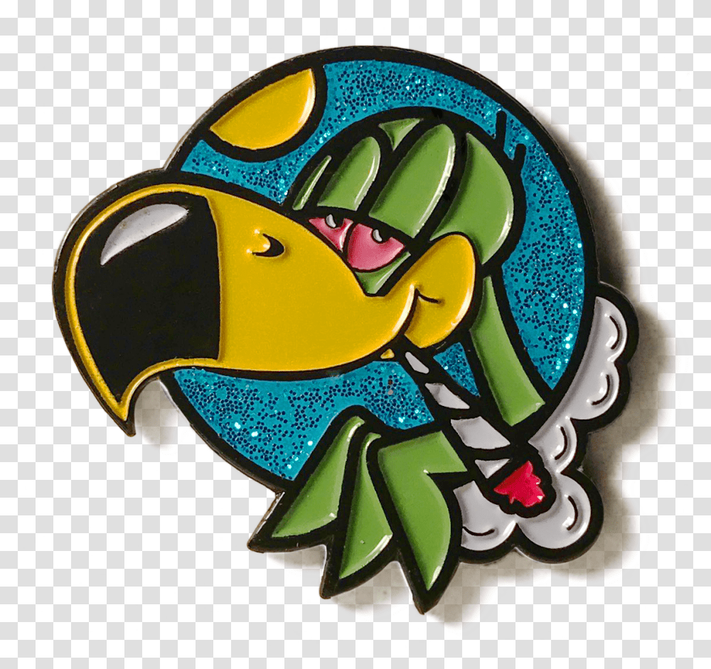 Green Flamingo Ginsberg Studio Emblem, Art, Graphics, Graffiti, Helmet Transparent Png