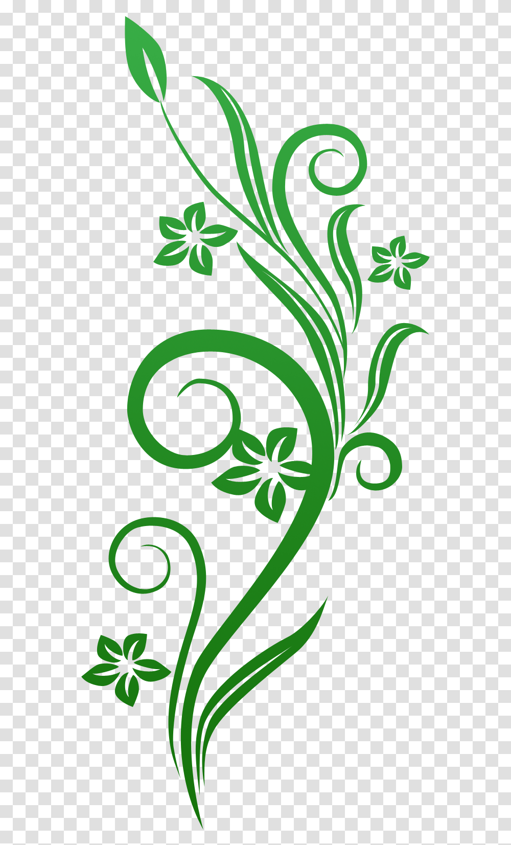 Green Floral Vector, Floral Design, Pattern Transparent Png