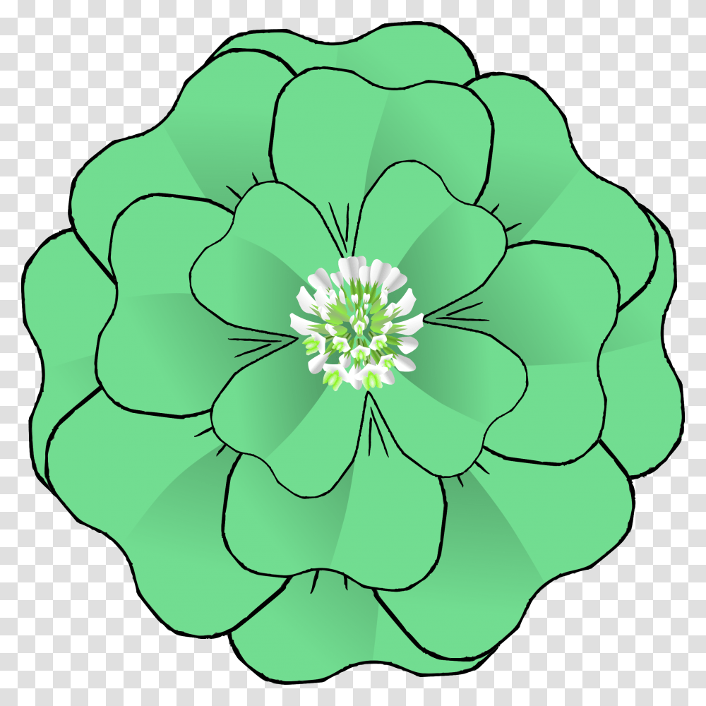 Green Flower Clipart, Plant, Anemone, Blossom, Anther Transparent Png