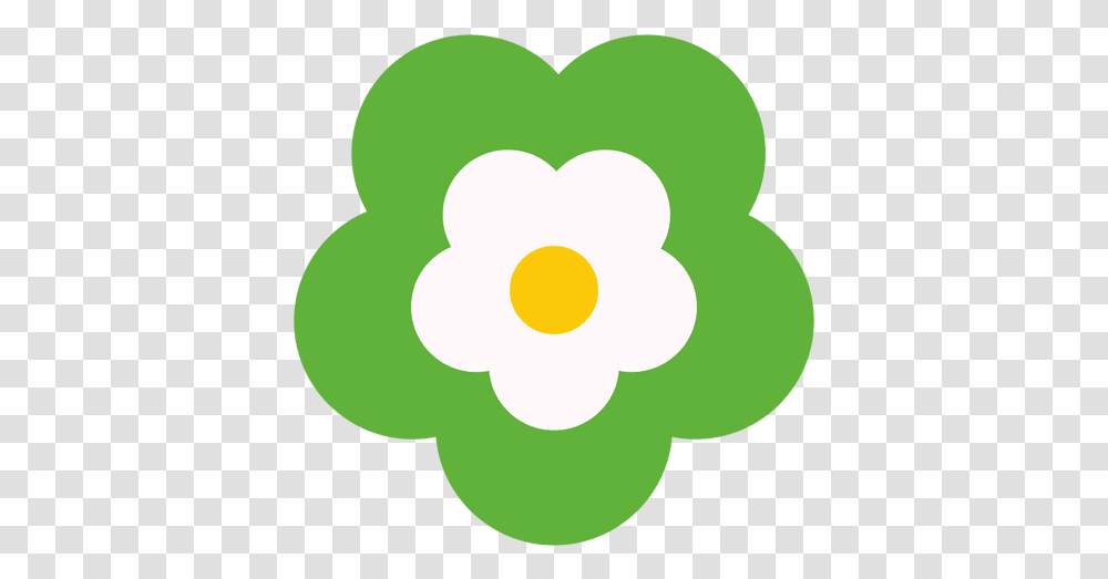 Green Flower Icon & Svg Vector File Flor, Graphics, Art, Floral Design, Pattern Transparent Png