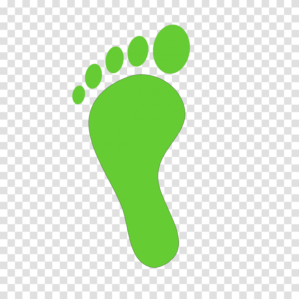 Green Foot Print Icons, Footprint Transparent Png