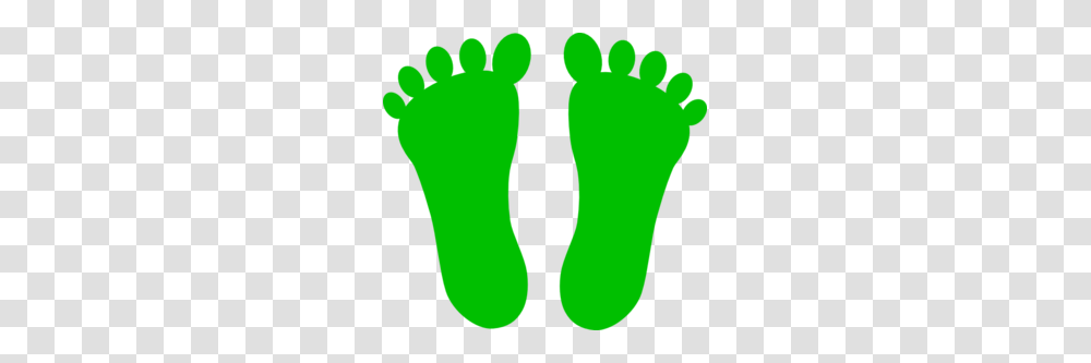 Green Footprints Clip Art, Silhouette Transparent Png