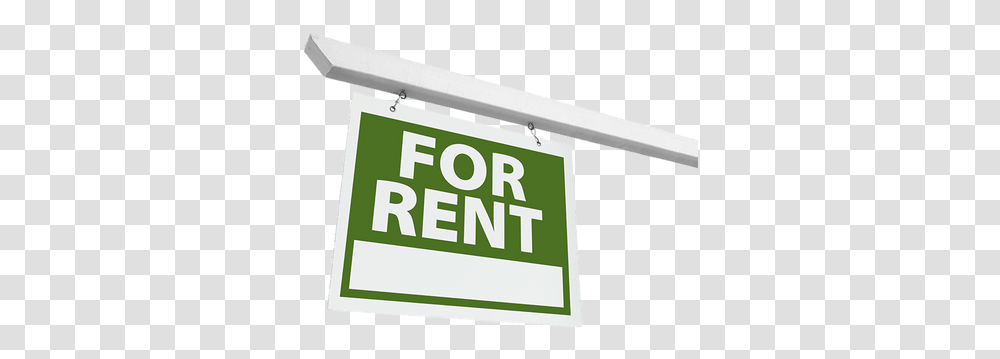 Green For Rent Sign Rent Sign, Screen, Electronics, Text, Billboard Transparent Png