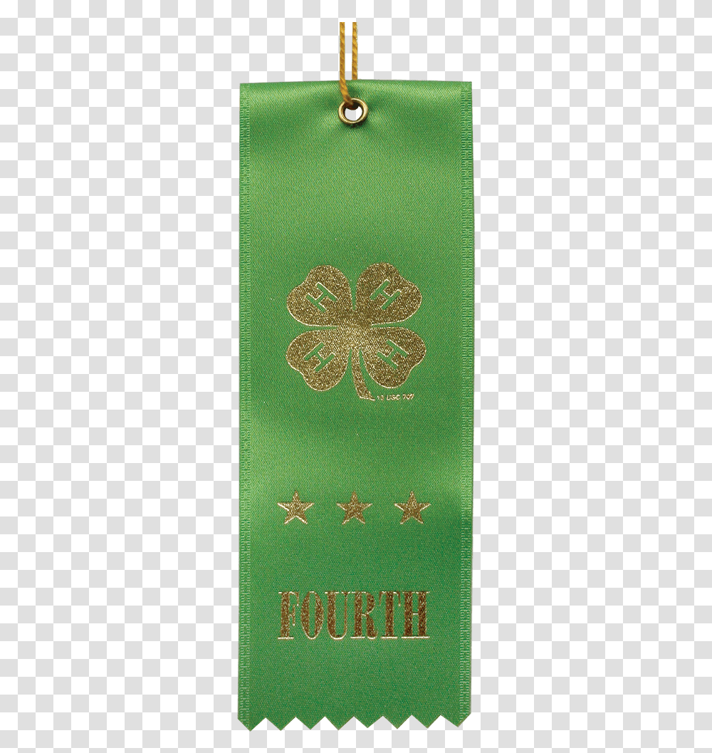 Green Fourth Place Ribbon Placemat, Purse, Handbag, Accessories, Accessory Transparent Png