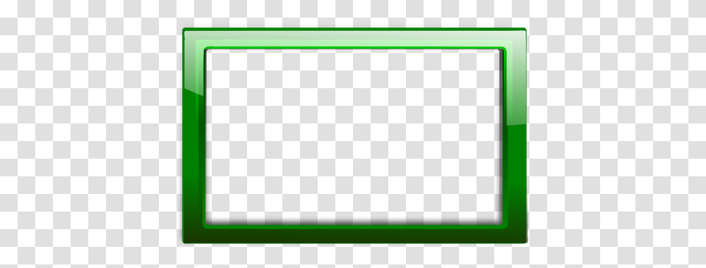 Green Frame Image Arts, Monitor, Screen, Electronics, Display Transparent Png