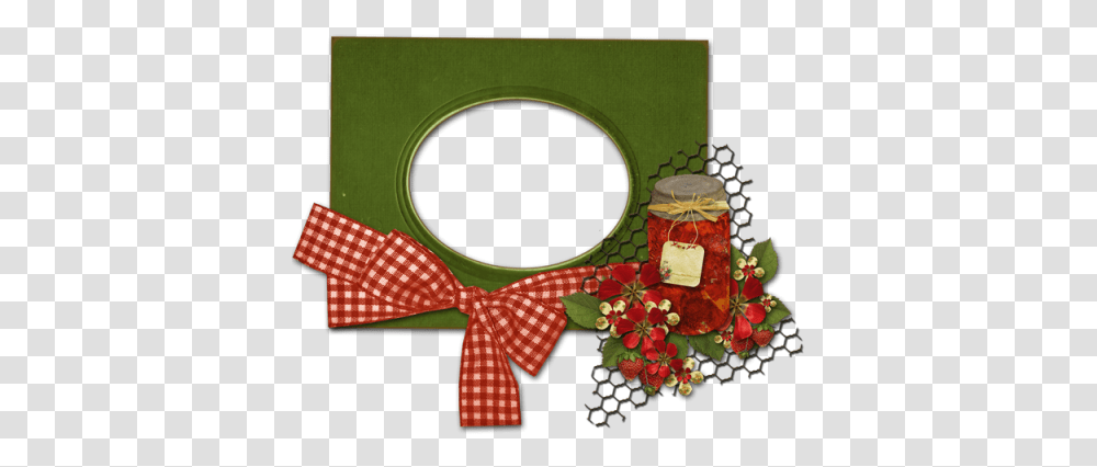 Green Frame With Bow Tie Clipart Christmas Day, Jar Transparent Png