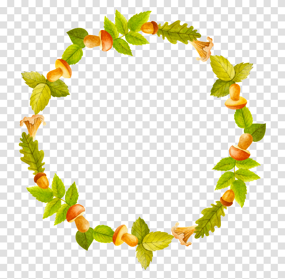 Green Fresh Decorative Wreath Clipart, Plant, Petal, Flower, Blossom Transparent Png