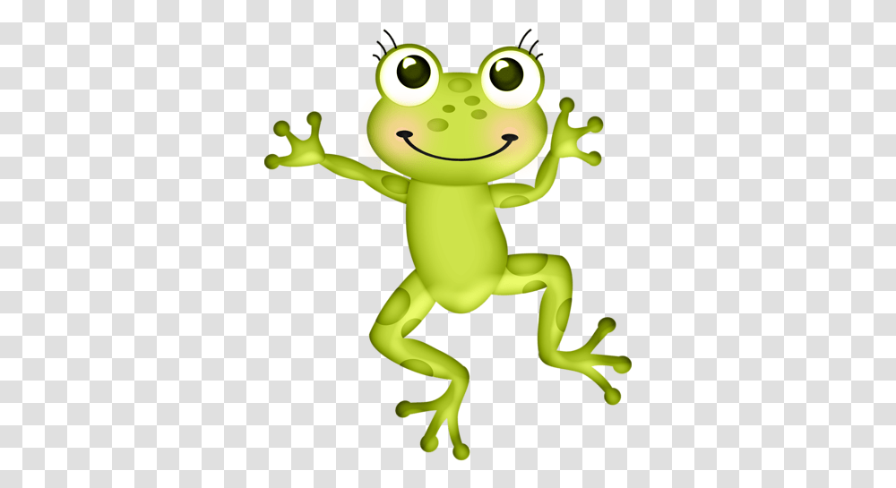 Green Frog Clipart Girly, Toy, Wildlife, Animal, Amphibian Transparent Png