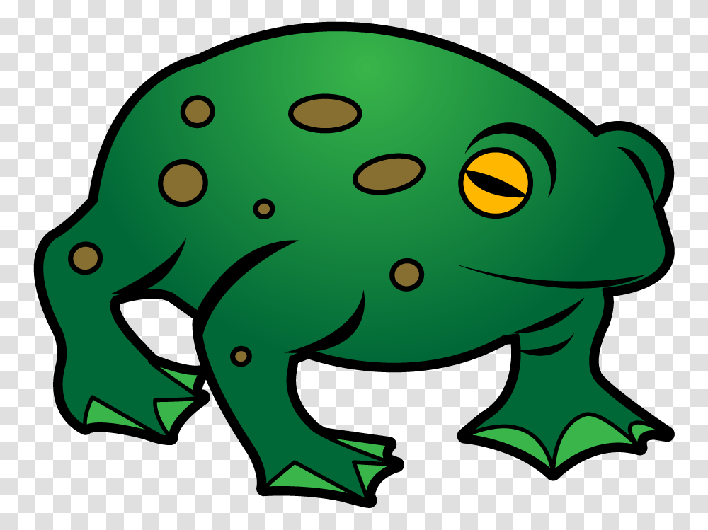 Green Frog Clipart Special, Animal, Reptile, Amphibian, Wildlife Transparent Png