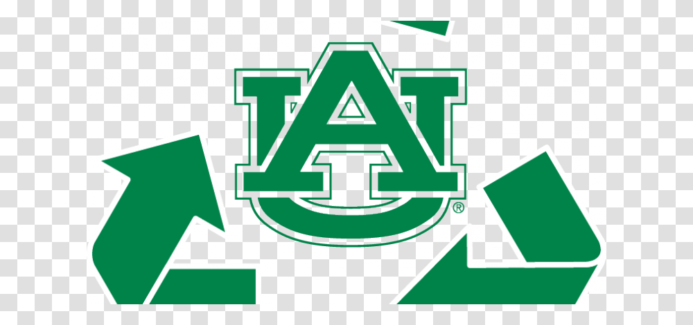 Green Game La Tech Vs Auburn Auburn University Office, First Aid, Recycling Symbol Transparent Png