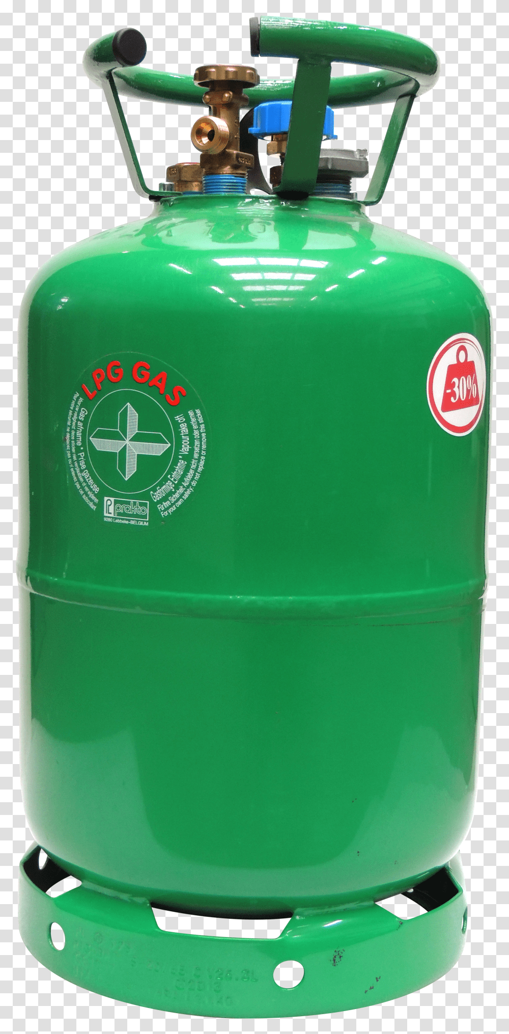 Green Gas Cylinder Transparent Png