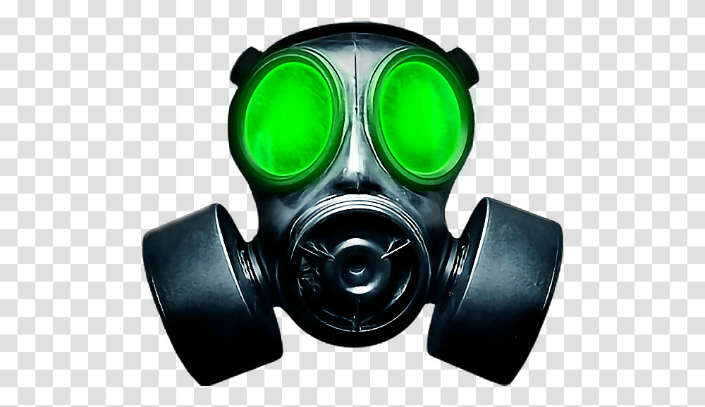 Green Gas Mask, Goggles, Accessories, Accessory, Wristwatch Transparent Png