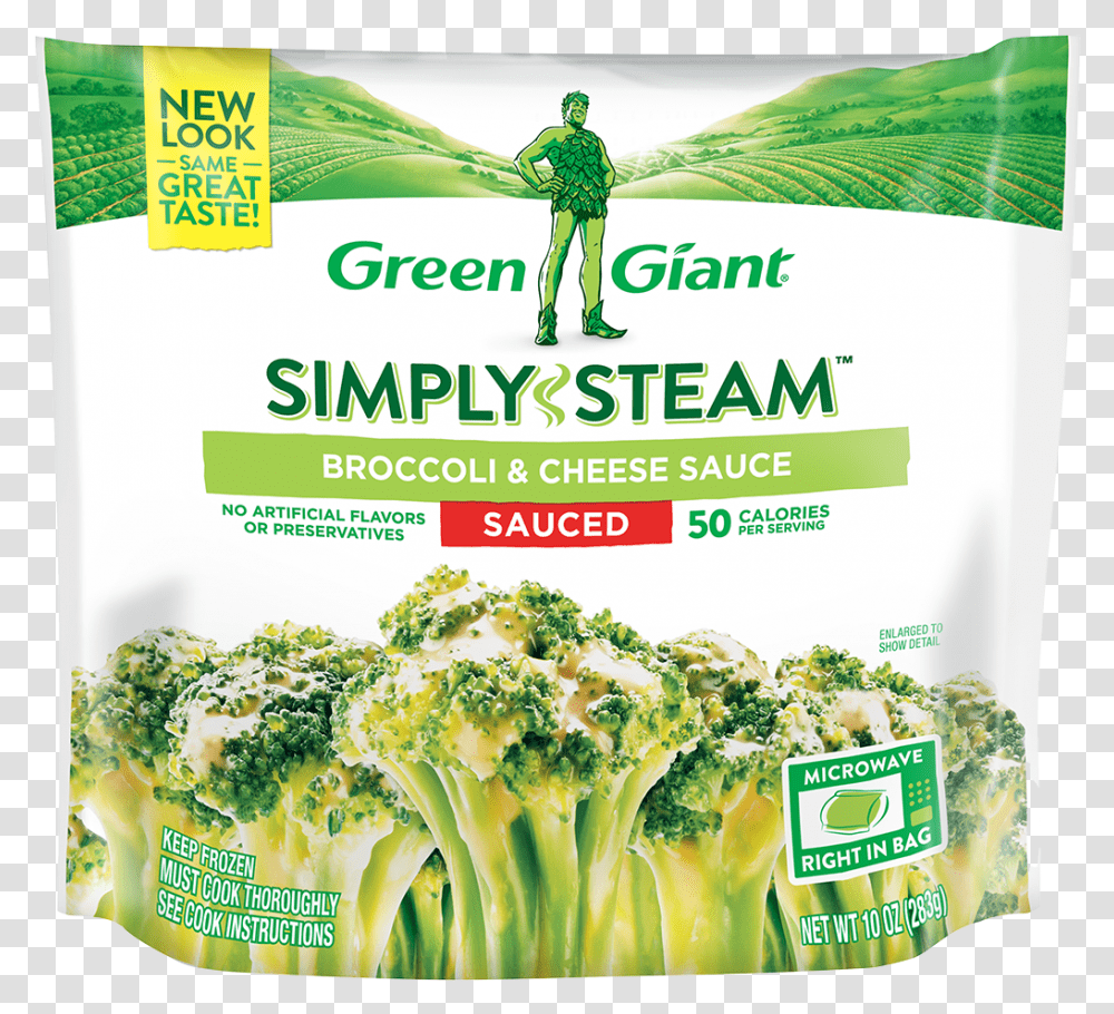 Green Giant Broccoli And Cheese, Plant, Vegetable, Food, Person Transparent Png