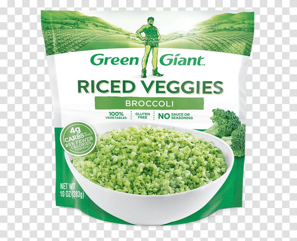 Green Giant Riced Cauliflower Medley, Plant, Person, Human, Vegetable Transparent Png