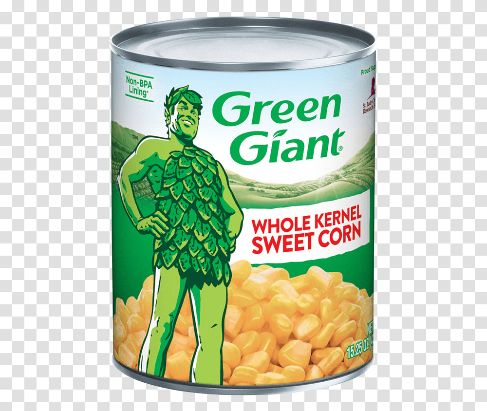 Green Giant Sweetcorn, Food, Person, Human, Plant Transparent Png