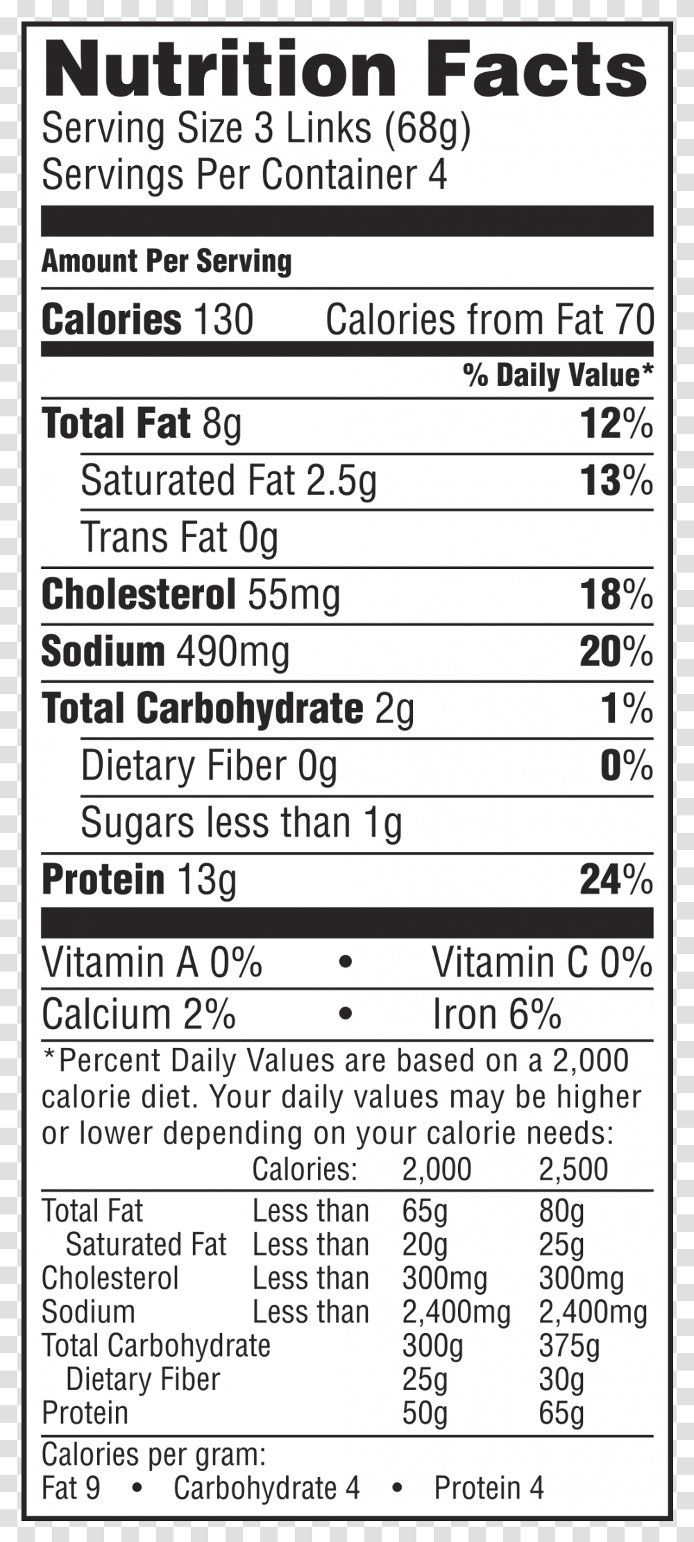 Green Giant Veggie Tots Nutrition Facts, Label, Word, Number Transparent Png