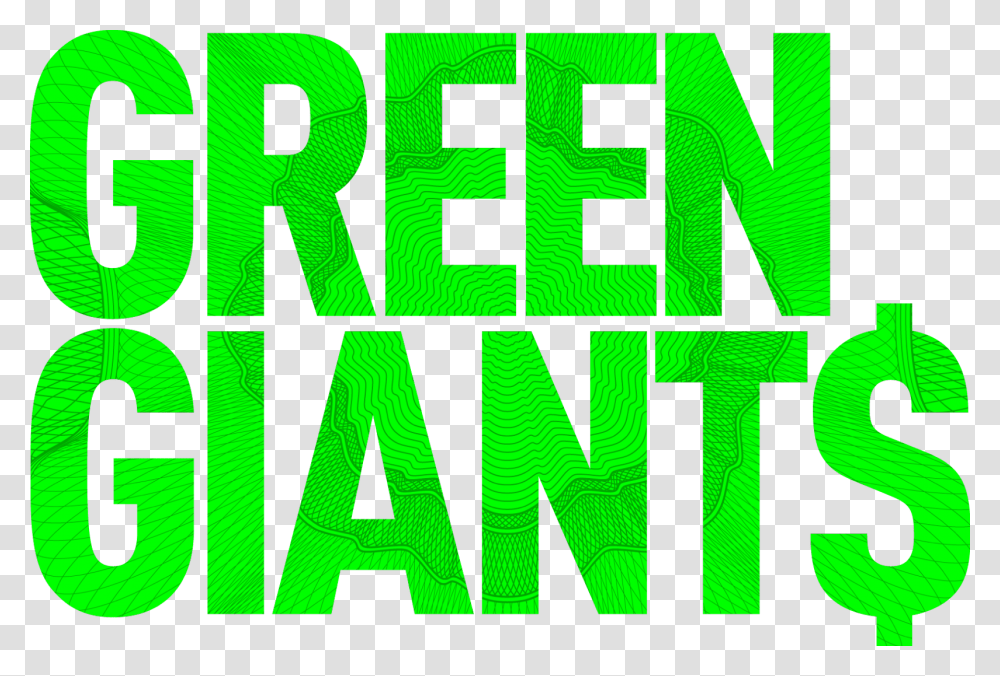 Green Giants Download Graphic Design, Alphabet, Word, Face Transparent Png