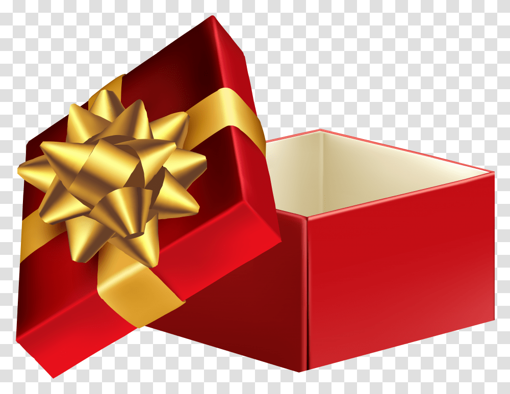 Green Gift Box Transparent Png