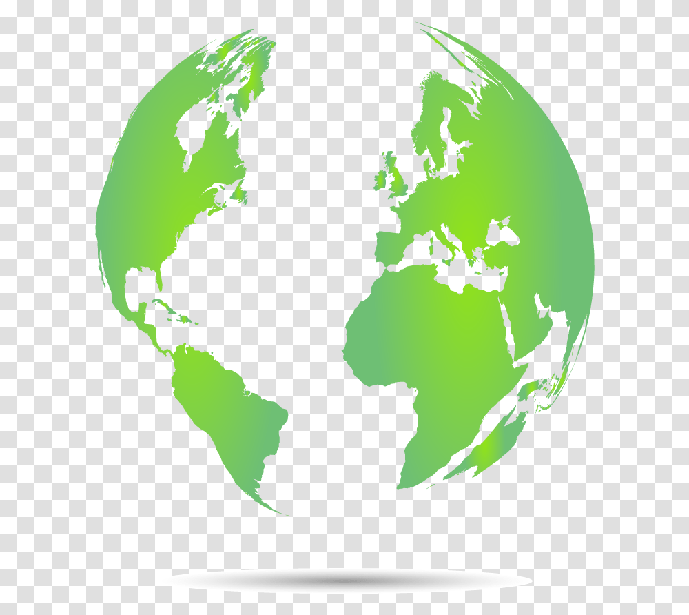 Green Globe Background Earth Black And White, Outer Space, Astronomy, Universe, Planet Transparent Png