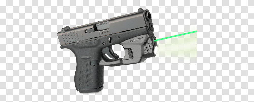Green Glock Gripsense Lightlaser Glock Laser, Gun, Weapon, Weaponry, Handgun Transparent Png