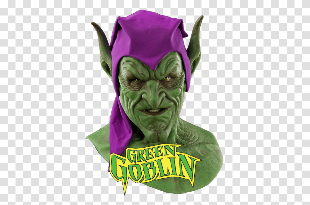 Green Goblin Silicone Mask Green Goblin, Alien, Person, Human, Glass Transparent Png