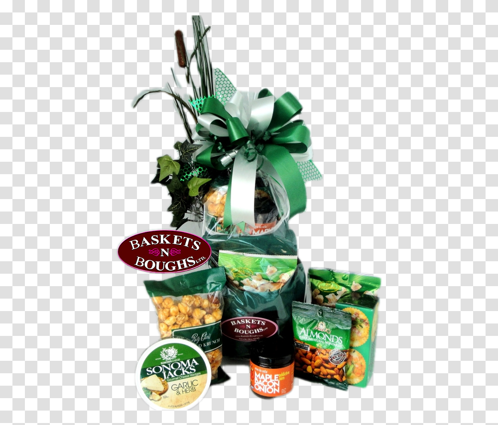 Green Golf Cooler Gift Basket Corporate Gift Basket, Food, Plant, Beer, Alcohol Transparent Png