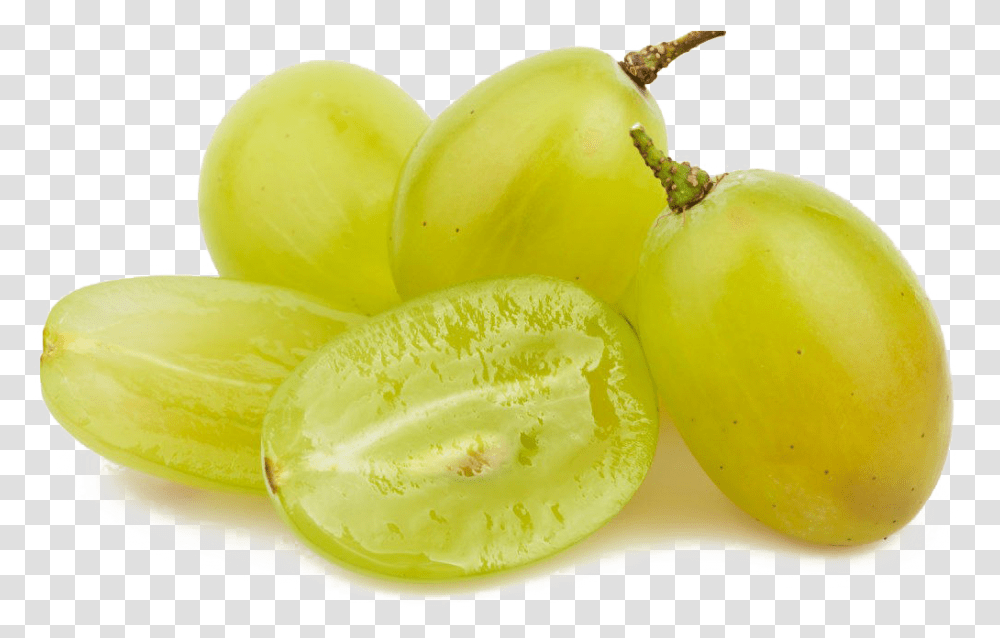 Green Grapes Seedless Grapes Cut Open, Plant, Sliced, Fruit, Food Transparent Png