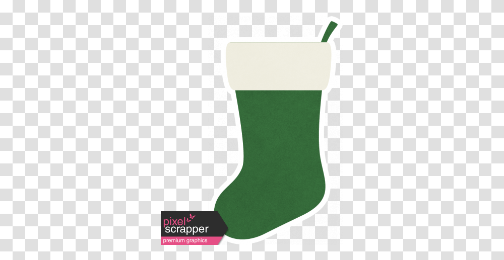 Green Graphic Christmas Stocking, Gift, Diaper Transparent Png