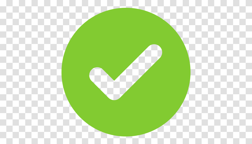 Green Green Check Mark Icon, Tennis Ball, Sport, Sports, Symbol Transparent Png