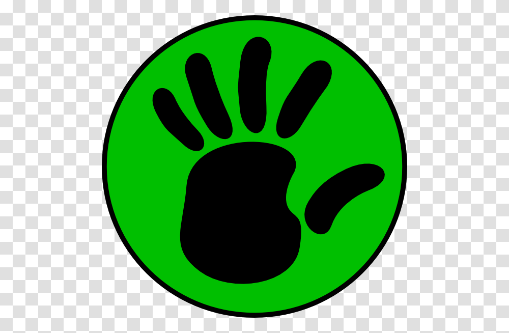 Green Hand Svg Clip Arts Left Hand Clip Art, Plant, Footprint, Vegetable, Food Transparent Png