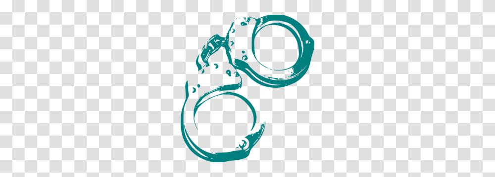 Green Handcuffs Crime Clip Art, Number, Alphabet Transparent Png
