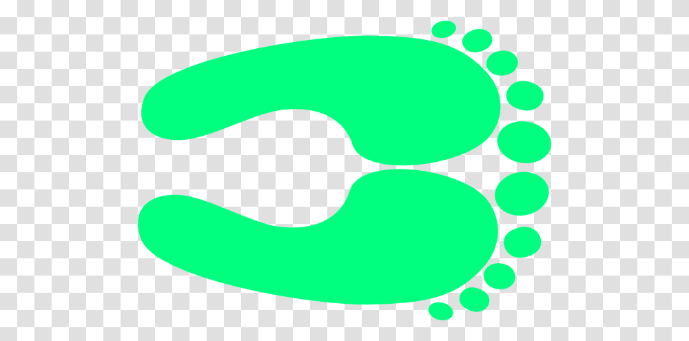 Green Happy Feet Clip Art, Label, Footprint, Cutlery Transparent Png