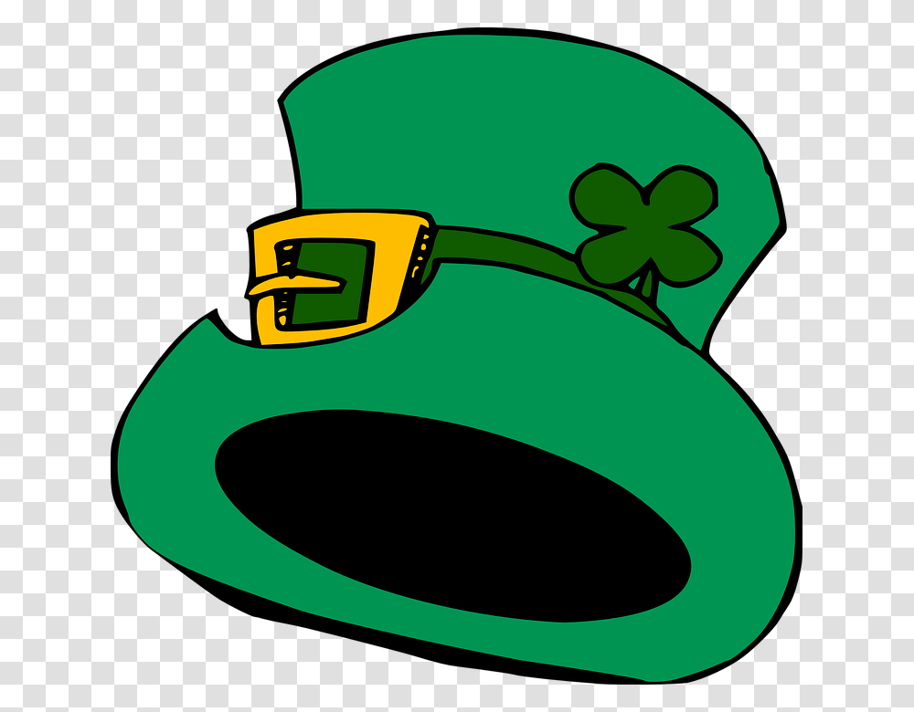 Green Hat St Patricks Day Hat Cartoon, Accessories, Accessory, Jewelry Transparent Png