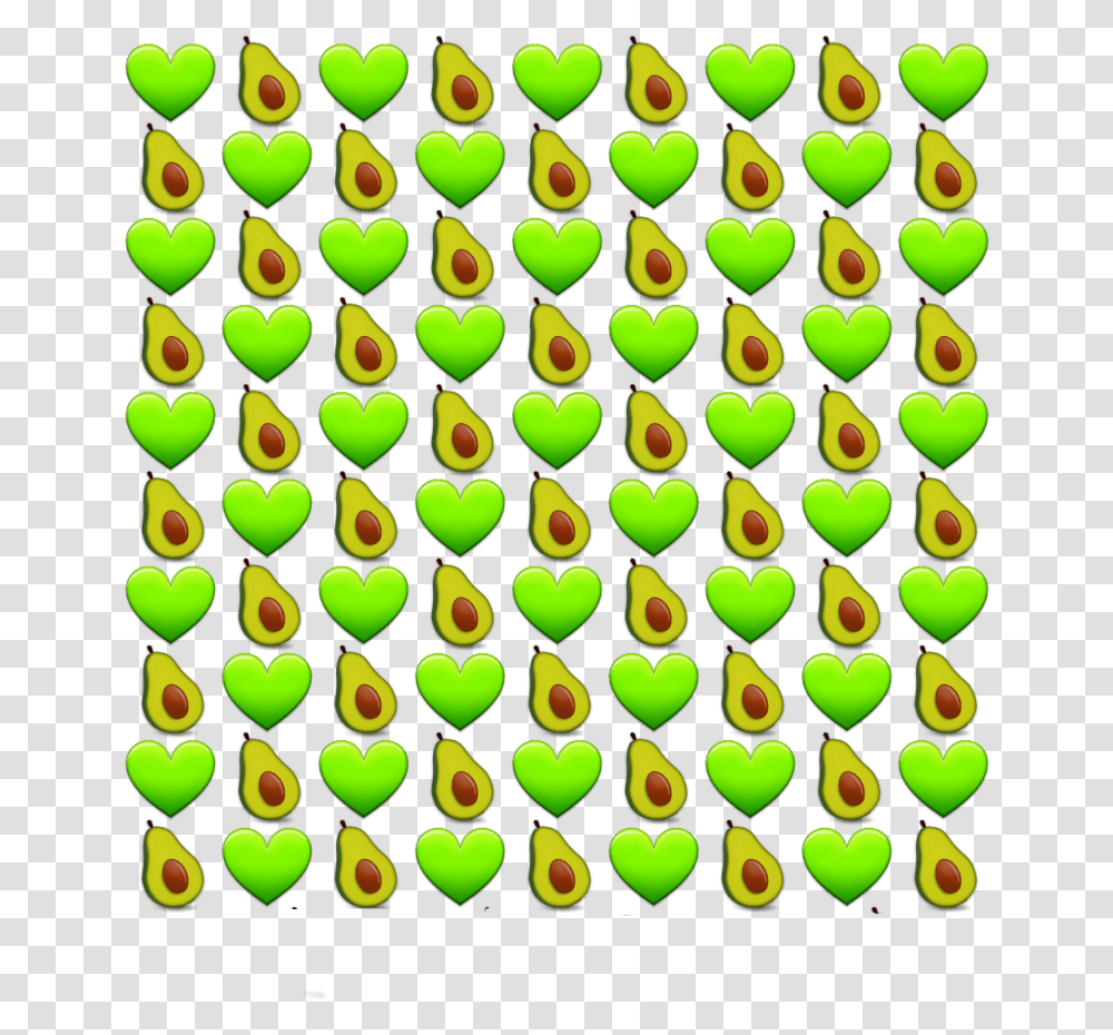 Green Heart Background Avocado Avocadobackground Circle, Rug, Plant, Produce, Food Transparent Png