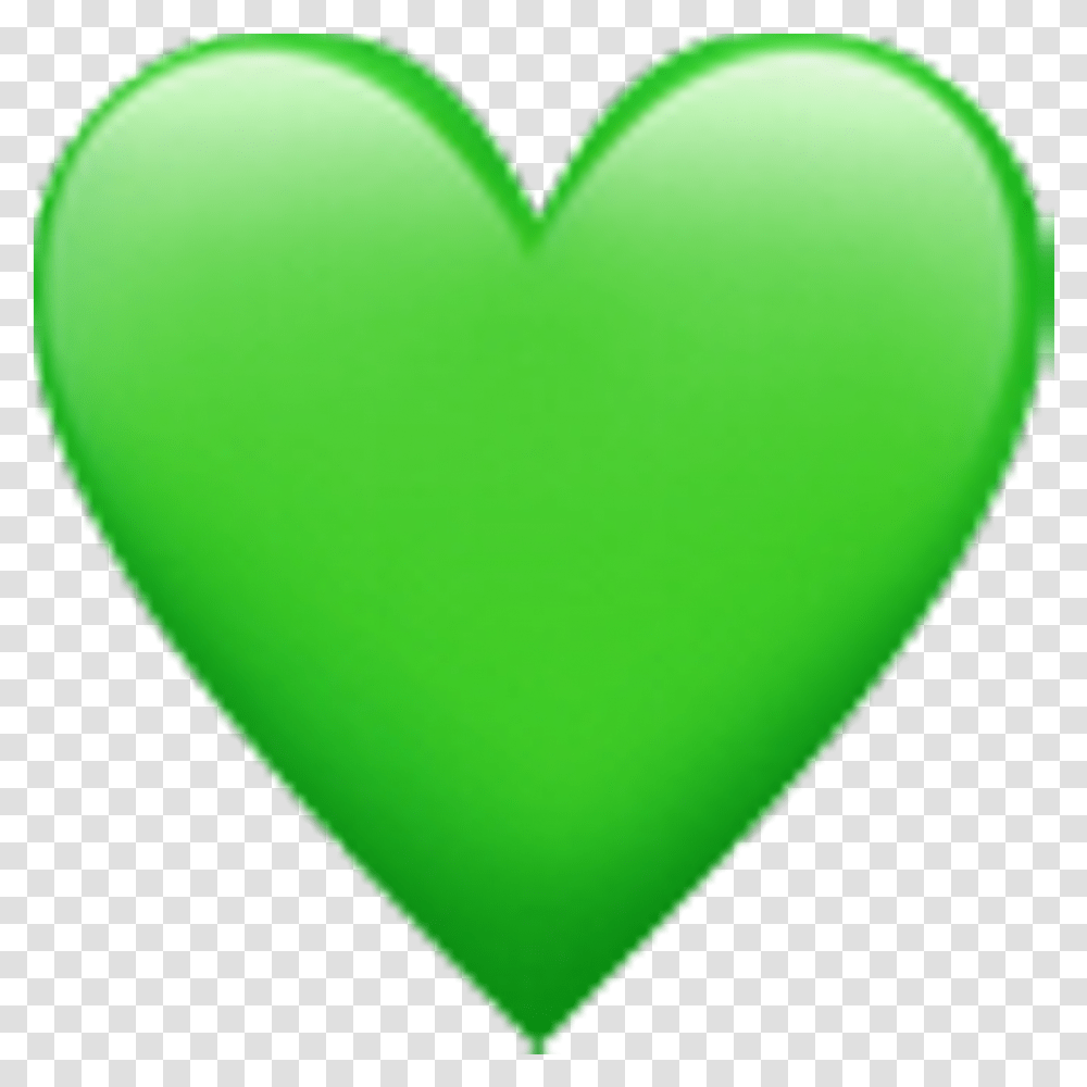 Green Heart Background Girly, Balloon, Pillow, Cushion, Plectrum Transparent Png