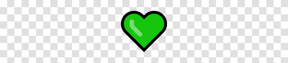 Green Heart Emoji On Microsoft Windows Anniversary Update, Business Card, Paper, Cushion Transparent Png