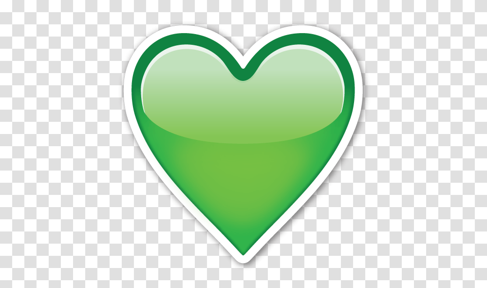 Green Heart Emoji Sticker Emoji Purple Heart, Plectrum Transparent Png
