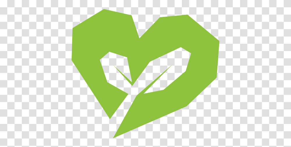 Green Heart Icon Sign, Recycling Symbol Transparent Png