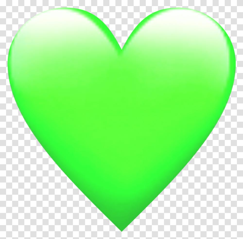 Green Heart Love Emoji Pixle22 Green Heart Emoji, Balloon, Pillow, Cushion Transparent Png
