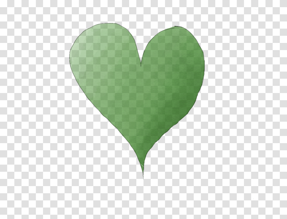 Green Heart, Tennis Ball, Sport, Sports, Pillow Transparent Png