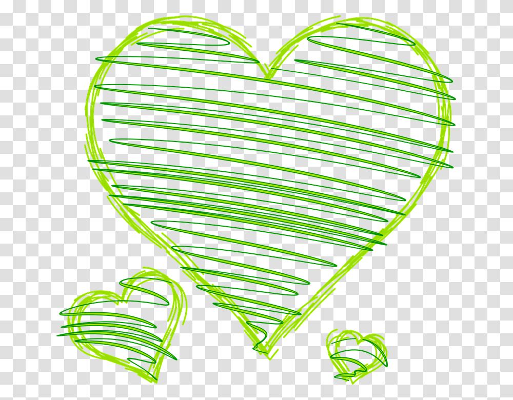 Green Hearts Clipart, Rug, Pattern Transparent Png