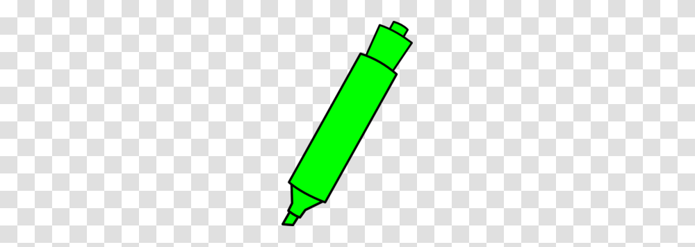 Green Highlighter Marker Clip Art, Crayon, Number Transparent Png