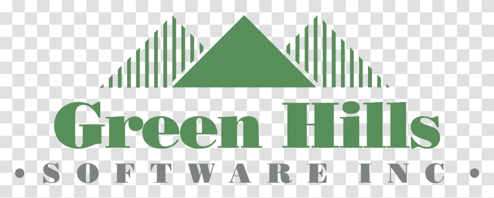 Green Hills Software Logo Green Hills Software, Word, Label, Alphabet Transparent Png
