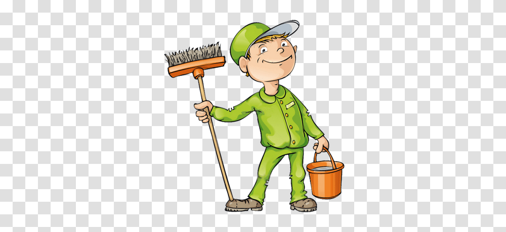 Green Housekeeping Planet Friendly Cleaning Options Green Sleep, Person, Human, Broom, Bucket Transparent Png
