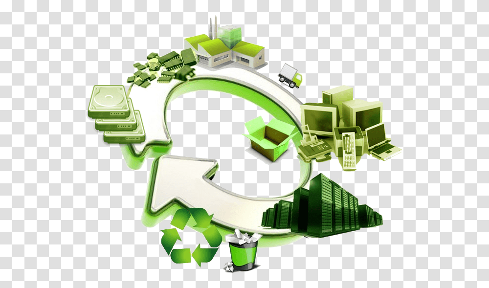 Green It Banner Icon Waste Management, Toy, Recycling Symbol, Minecraft, Tool Transparent Png